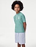 Quarter Zip Rash Vest (2-16 Yrs)