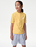 Quarter Zip Rash Vest (2-16 Yrs)