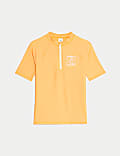 Quarter Zip Rash Vest (2-16 Yrs)