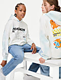 Cotton Rich Pokémon™ Tie Dye Hoodie (6-16 Yrs)