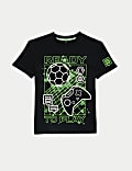 T-shirt 100&nbsp;% coton à motif FIFA Gaming (du 6 au 16&nbsp;ans)