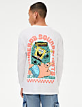 Pure Cotton SpongeBob Squarepants&trade; Top (6-16 Yrs)