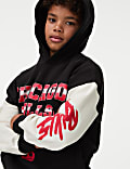 NBA Cotton Rich Chicago Bulls Hoodie (6-16 Yrs)