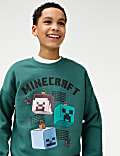 Φούτερ Minecraft™ με υψηλή περιεκτικότητα σε βαμβάκι (6-16 ετών)