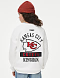 Mikina s motivem NFL Chiefs, s vysok&yacute;m pod&iacute;lem bavlny (6&ndash;16 let)