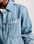 The Doodle Boy Graffiti Denim Jacket (2-16 Yrs)