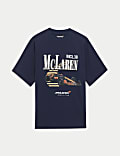 Pure Cotton McLaren Graphic T-Shirt (6-16 Yrs)