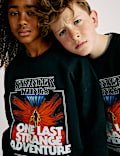 Mikina Stranger Things™ s vysokým podílem bavlny (6–16 let)