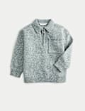 Nepped Knitted Polo Jumper (2-10 Yrs)