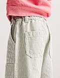 Pure Cotton Striped Trousers (2-8 Years)