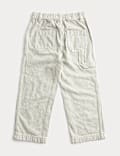 Pure Cotton Striped Trousers (2-8 Years)