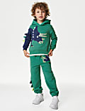 Cotton Rich Dinosaur Joggers (2-8 Yrs)