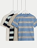 5pk Pure Cotton T-shirts (2-8 Yrs)