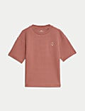 Camiseta 100% algodón texturizada (1-7 años)