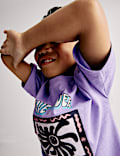 Pure Cotton Graphic T-Shirt (2-16 Yrs)