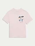 Pure Cotton Graphic T-Shirt (2-8 Yrs)