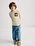 Pure Cotton Pocket T-Shirt (2-8 Yrs)
