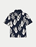 Pure Cotton Printed Polo Shirt (1-8 Yrs)