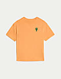 T-shirt με στάμπα στο στήθος Fun από 100% βαμβάκι (2-8 ετών)
