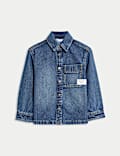 Pure Cotton Twill Denim Shirt (2-8 Yrs)