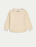 Cotton Rich Striped Sweatshirt (2-8 Yrs)