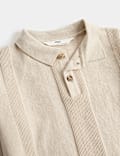 Pure Cotton Knitted Polo Shirt (2-8 Yrs)