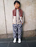 Borg Colour Block Gilet (2-8 Yrs)
