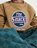 Cotton Rich Graphic Sweatshirt (2-8 Yrs)