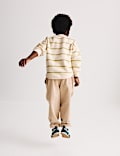 Pure Cotton Striped Textured Top (1-8 Yrs)