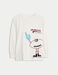 Cotton Rich Graphic Top (2-8 Yrs)