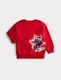 Cotton Rich Festive Spider-Man™ Sweatshirt