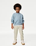 Skinny Cotton Rich Elasticated Waist Jeans (2-8 Yrs)