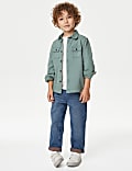 Relaxed Denim Elasticated Waist Jeans (2-8 Yrs)