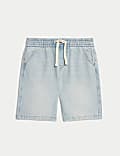 Pure Cotton Denim Shorts (2-8 Yrs)