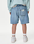 Denim Elasticated Waist Shorts (2-8 Yrs)