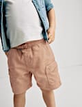 Short cargo en coton (du 2 au 8 ans)