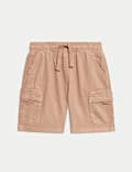 Short cargo en coton (du 2 au 8 ans)