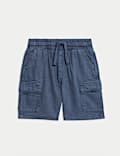Short cargo en coton (du 2 au 8 ans)