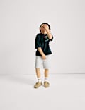 Cotton Rich Striped Chino Shorts (2-8 Yrs)