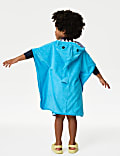 Cotton Rich Shark Towelling Poncho (2-8 Yrs)