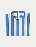 Pure Cotton Striped Poncho (2-8 Yrs)