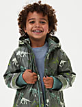 3 in 1 Dinosaur Hooded Fisherman Coat (2-8 Yrs)