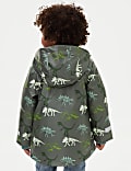 3 in 1 Dinosaur Hooded Fisherman Coat (2-8 Yrs)