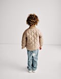3-in-1 Patterned Fisherman Coat (2-8 Yrs)