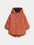 Hooded Padded Parka Coat (2-8 Yrs)
