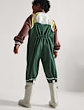 Shower Resistant Dungaree Trousers (2-8 Yrs)