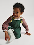 Shower Resistant Dungaree Trousers (2-8 Yrs)