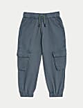 Pure Cotton Cargo Trousers (2-8 Yrs)