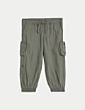 Pure Cotton Parachute Trousers (2-8 Yrs)