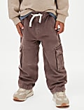 Pure Cotton Twill Cargo Trousers (2-8 Yrs)